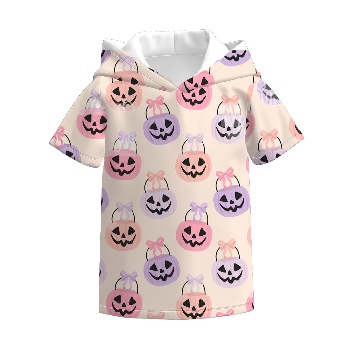 Sibling Halloween Pumpkin Print Mommy Me Dress & Top & Skirt Set