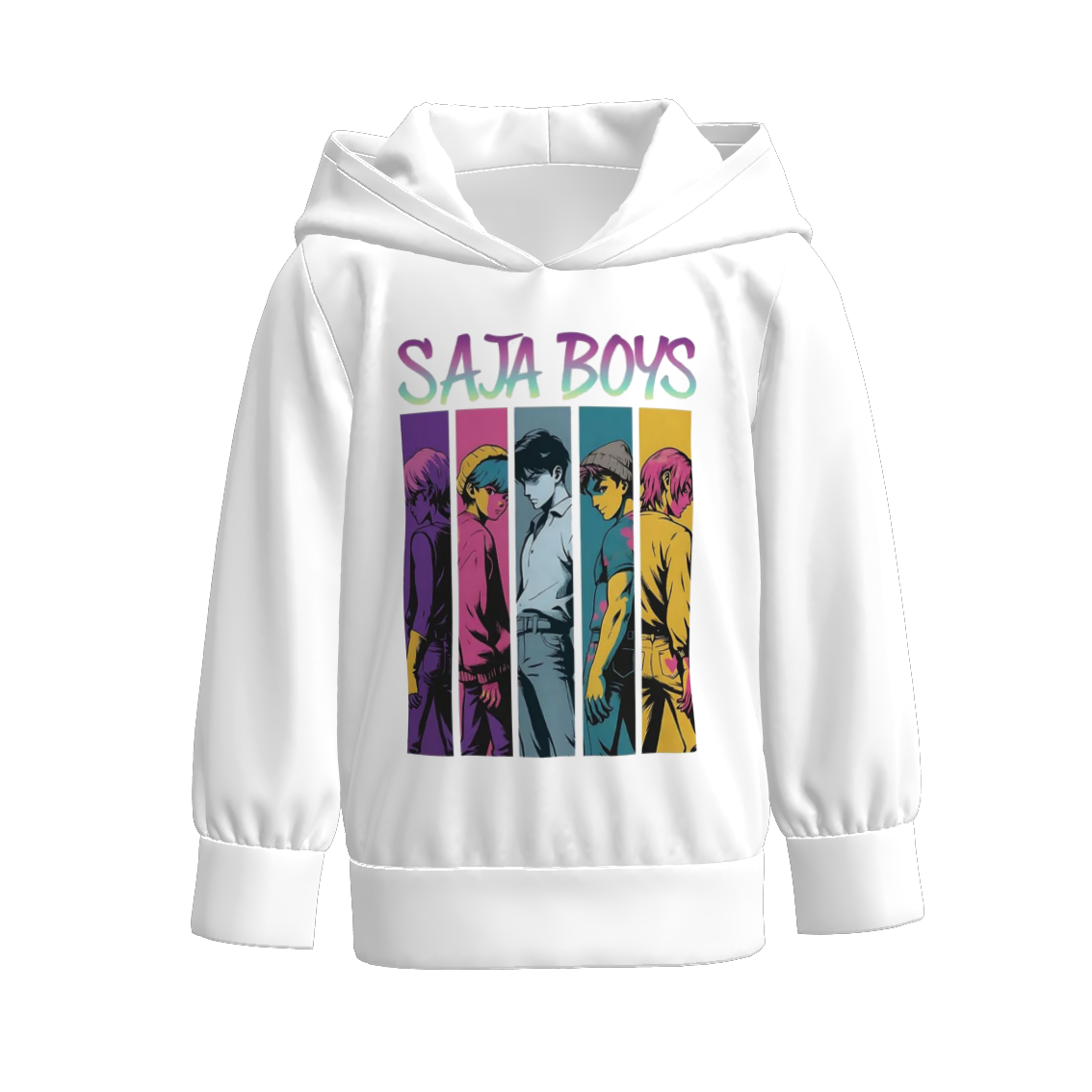 2025 Mommy And Me Kpop Demon Hunters Milk Silk Soft Hoodies