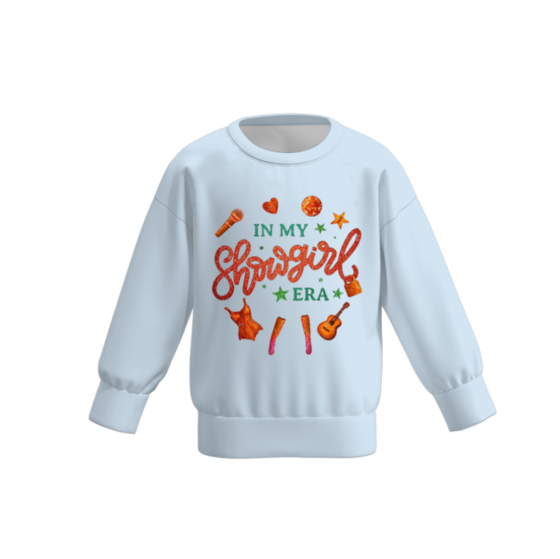 2025 Taylor Swift "SHOW GIRL" Print Mommy And Me Sweatshirt