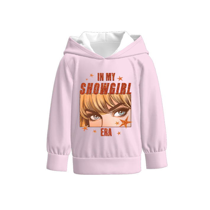 2025 Taylor Swift "SHOW GIRL" Print Mommy And Me Hoodies