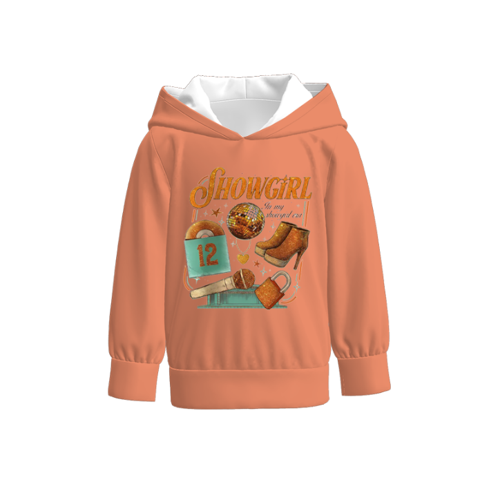 2025 Taylor Swift "SHOW GIRL" Print Mommy And Me Hoodies