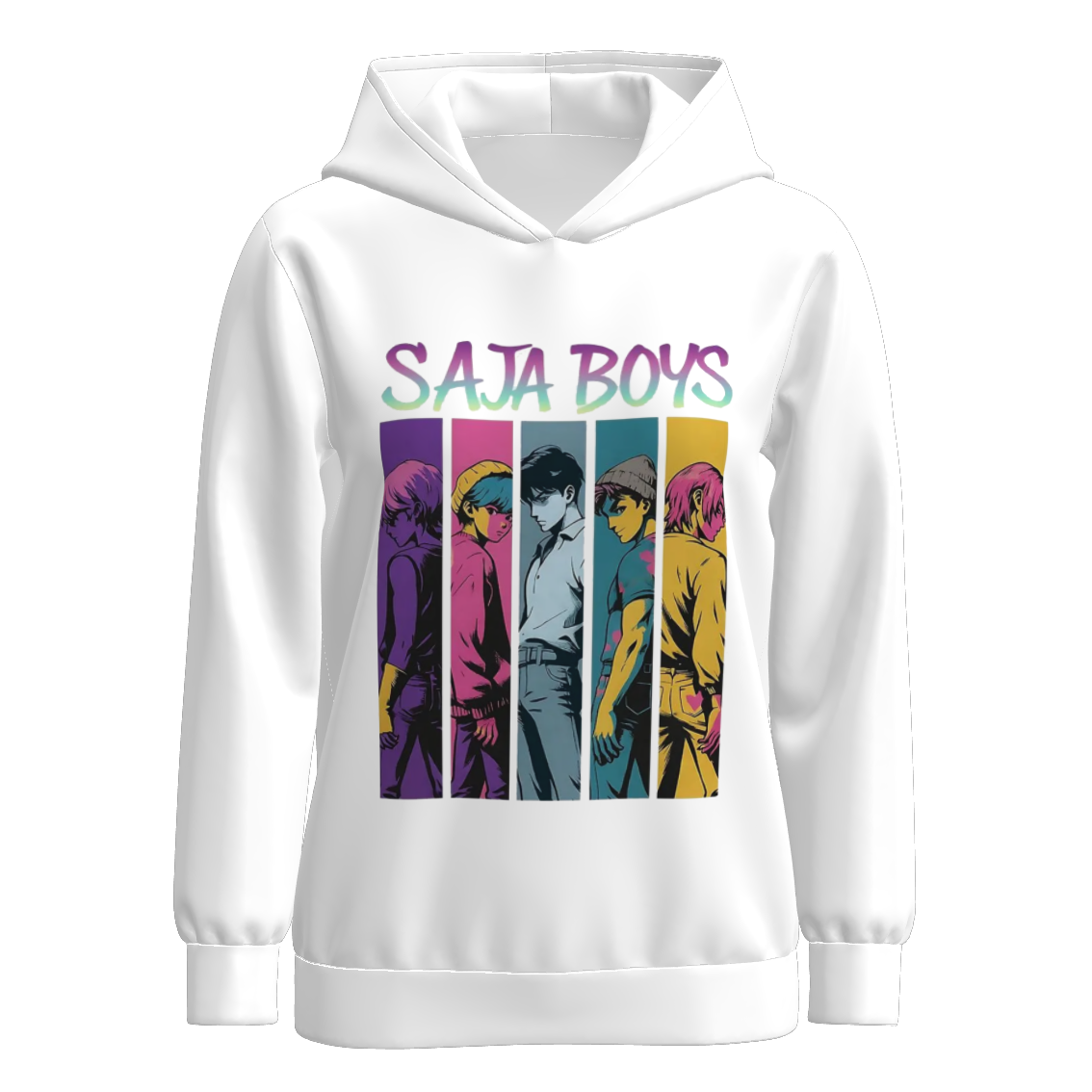 2025 Mommy And Me Kpop Demon Hunters Milk Silk Soft Hoodies