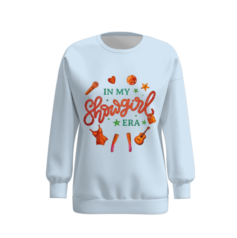 2025 Taylor Swift "SHOW GIRL" Print Mommy And Me Sweatshirt