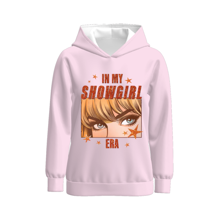 2025 Taylor Swift "SHOW GIRL" Print Mommy And Me Hoodies