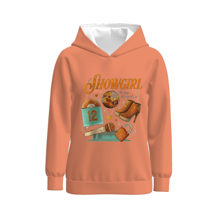 2025 Taylor Swift "SHOW GIRL" Print Mommy And Me Hoodies