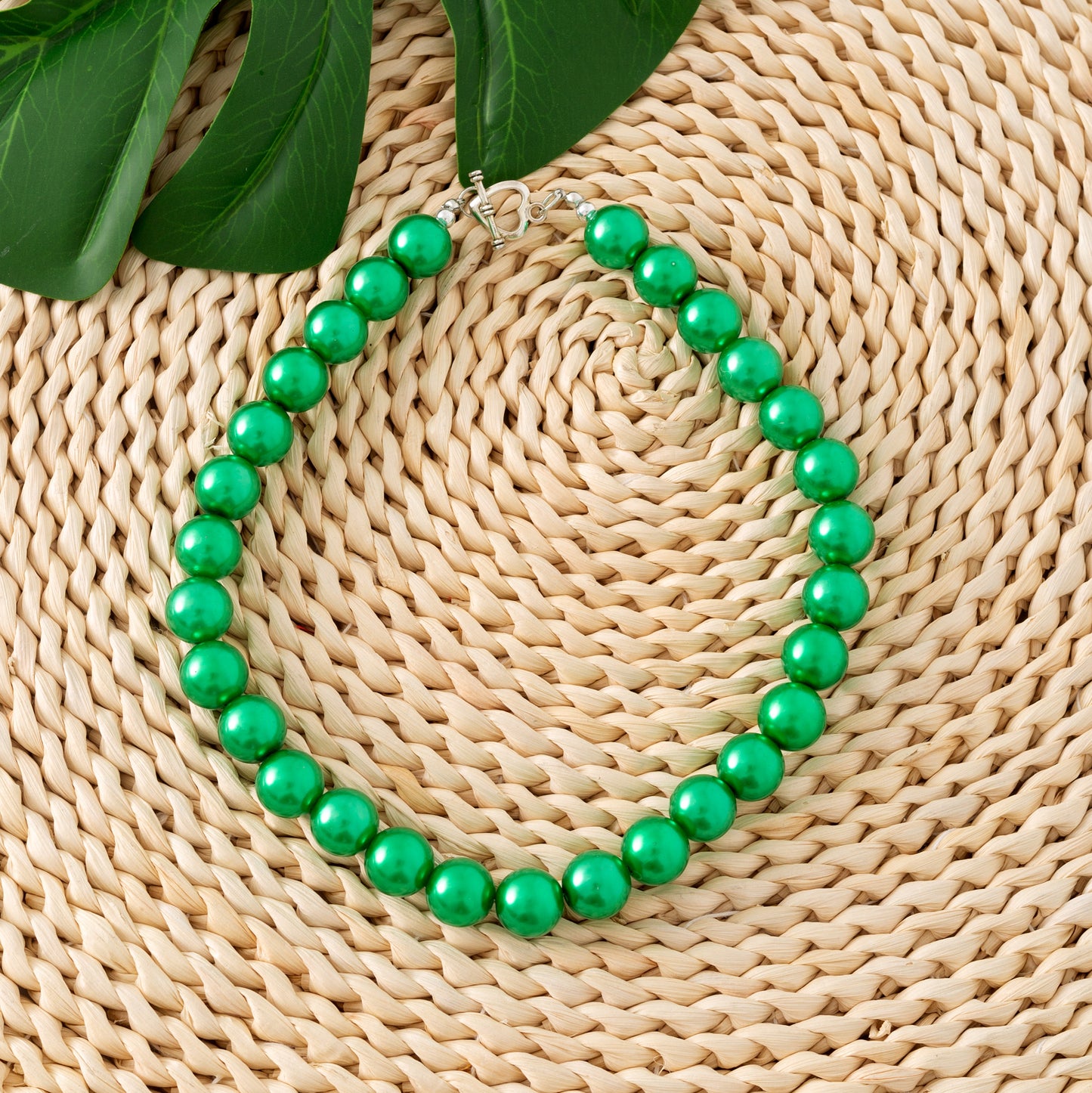 Girls’ Multicolor Faux Pearl Fashion Necklace