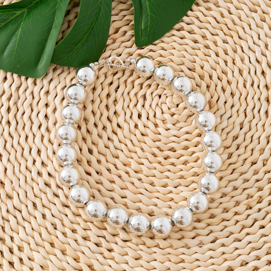 Colorful Faux Pearl Necklace for Girls