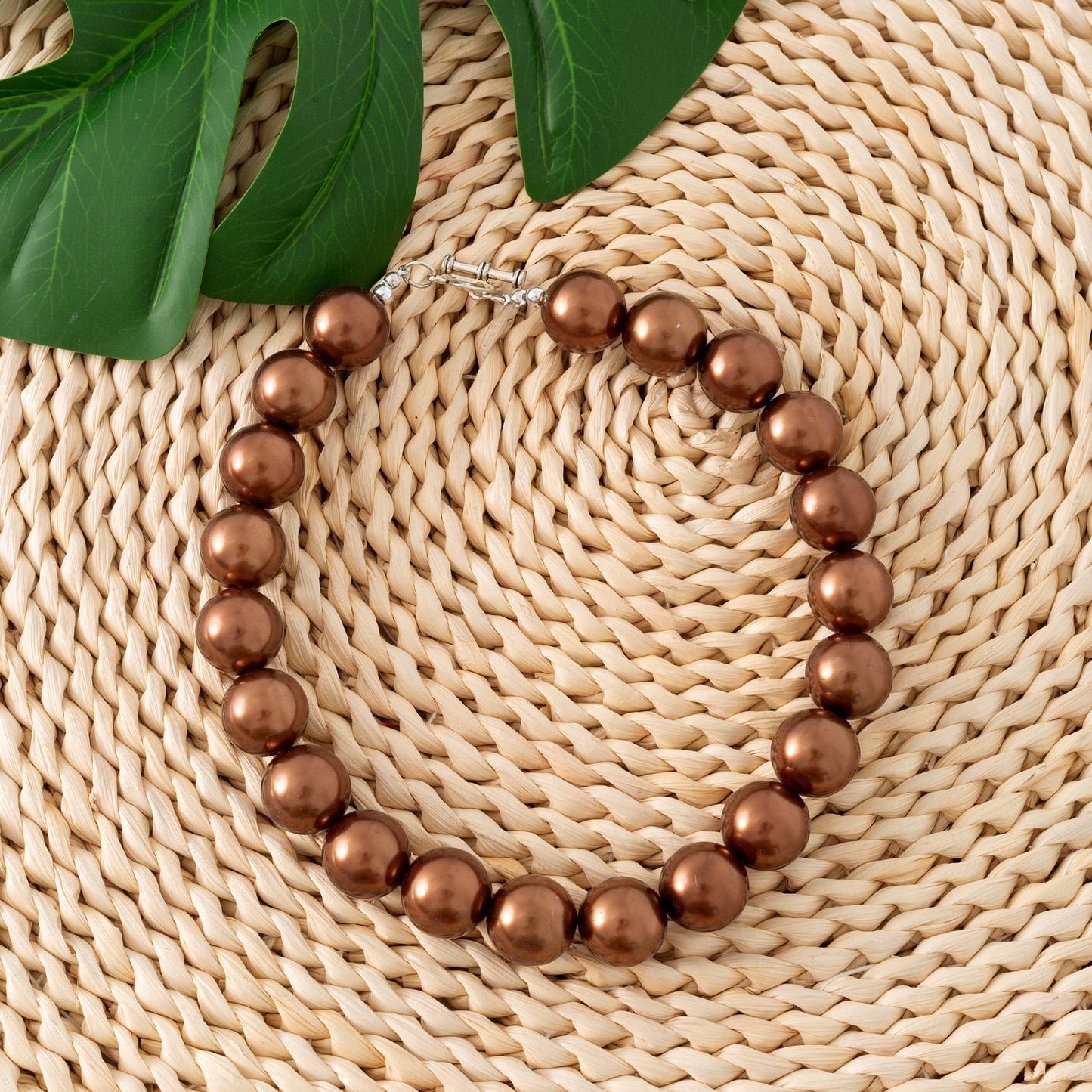 Colorful Faux Pearl Necklace for Girls