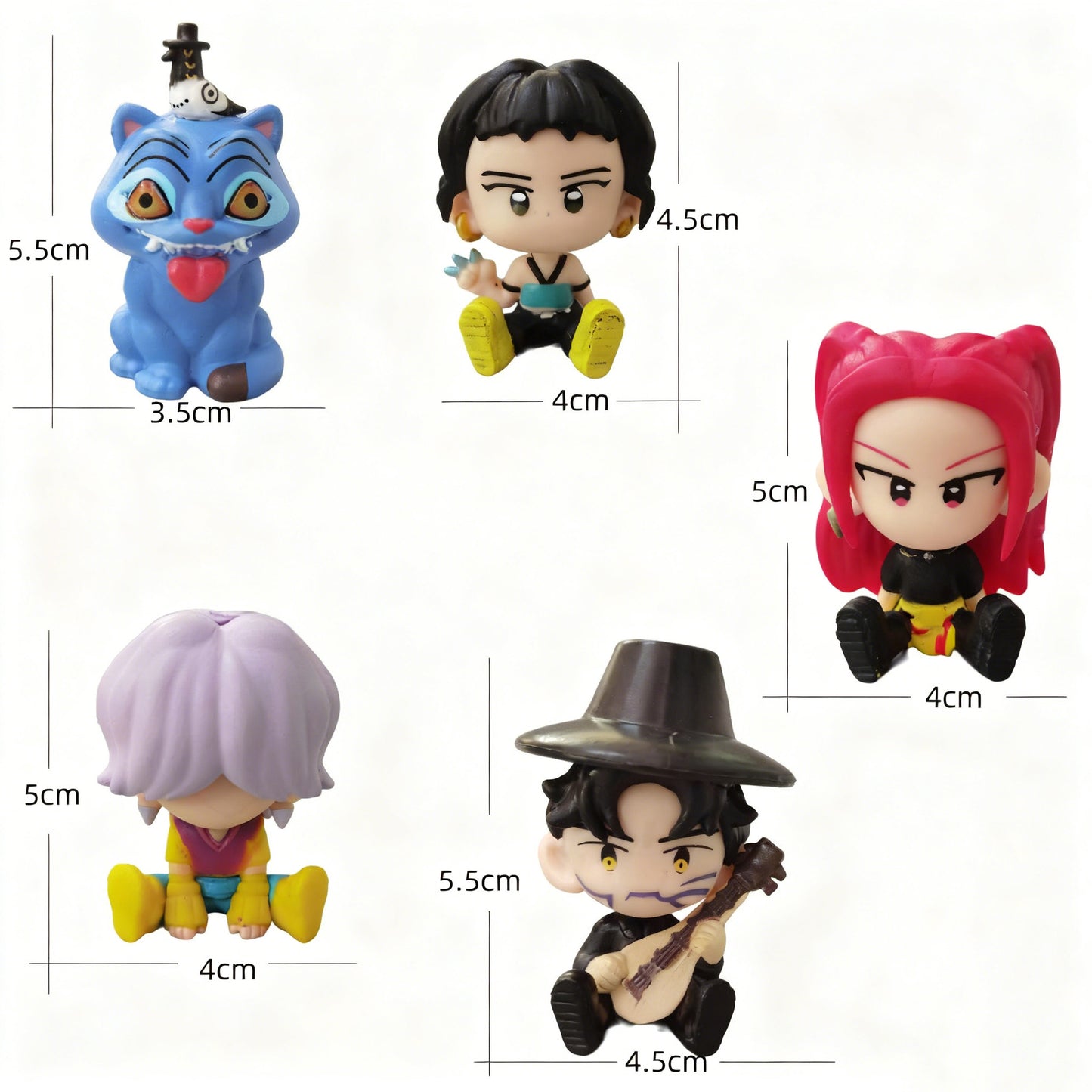K-Pop Demon Hunters Blind Box Figures 10 Styles Collectible Action Figure Mini Toy Ornaments