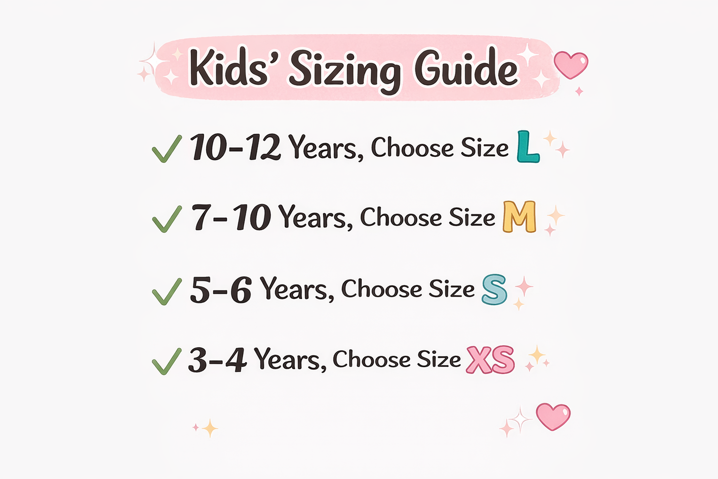 Matching Mom & Kid Handmade Cute Cartoon Press-On Nails (Short Round)