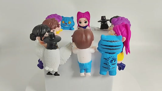 K-Pop Demon Hunters Angel Lying Figure Blind Box – Creative Desk Toy, Phone & Monitor Decoration Collectible