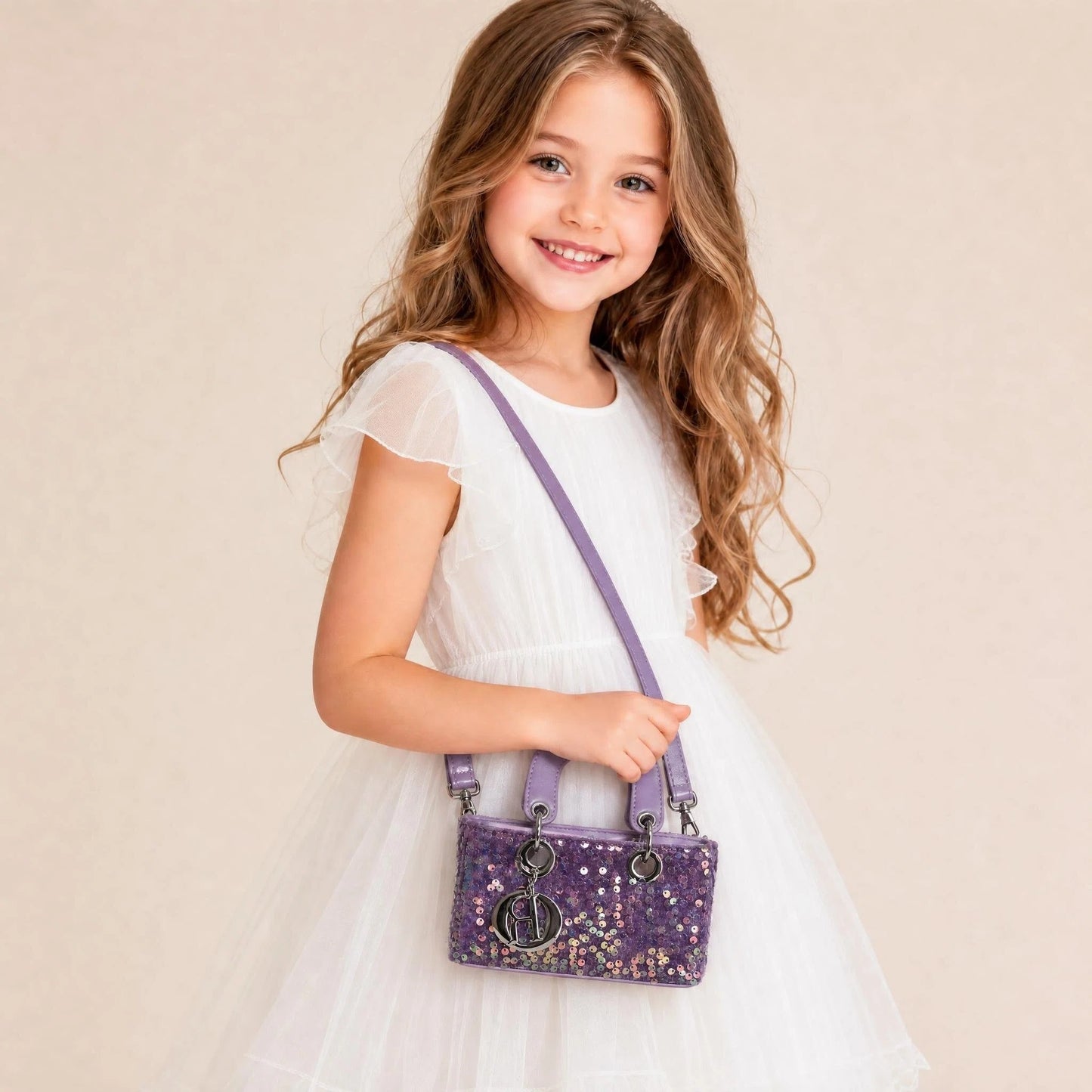 Kids Sequin Crossbody Bag – Sparkly Mini Handbag in 2 Styles