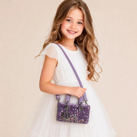 Kids Sequin Crossbody Bag – Sparkly Mini Handbag in 2 Styles