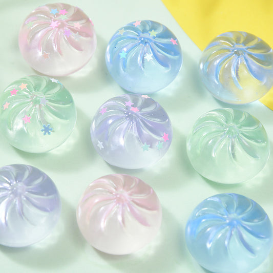 Mini Squishy Dumpling Realistic Steamed Bun Stress Relief Squeeze Toy