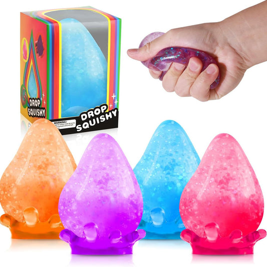 Teardrop Slow Rising Stress Relief Squeeze Toy Boxed Set