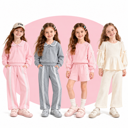 Girls Bow Mary Jane Sneakers – Cute 3-Season Casual Shoes