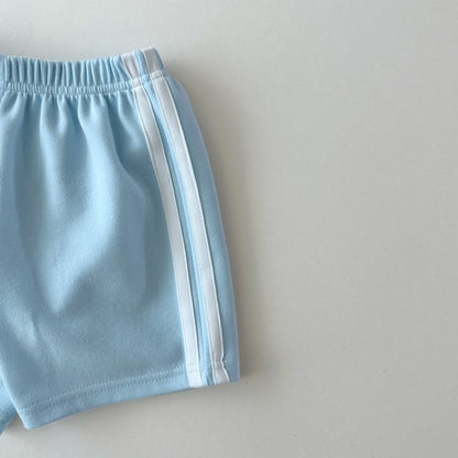 Boys Two Piece Outfit Set | Long Sleeve Pullover Top & Shorts Casual Matching Set