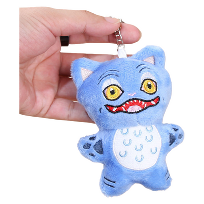 K-Pop Demon Hunters Tiger & Bird Plush Keychain Backpack Charm Stuffed Toy Accessory