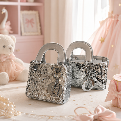 Kids Sequin Crossbody Bag – Sparkly Mini Handbag in 2 Styles