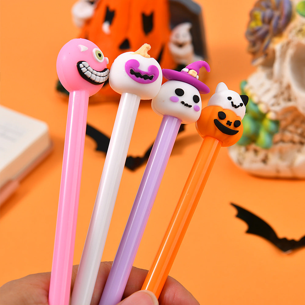 Halloween Character Ballpoint Spooky Cartoon Retractable Pens Stationery