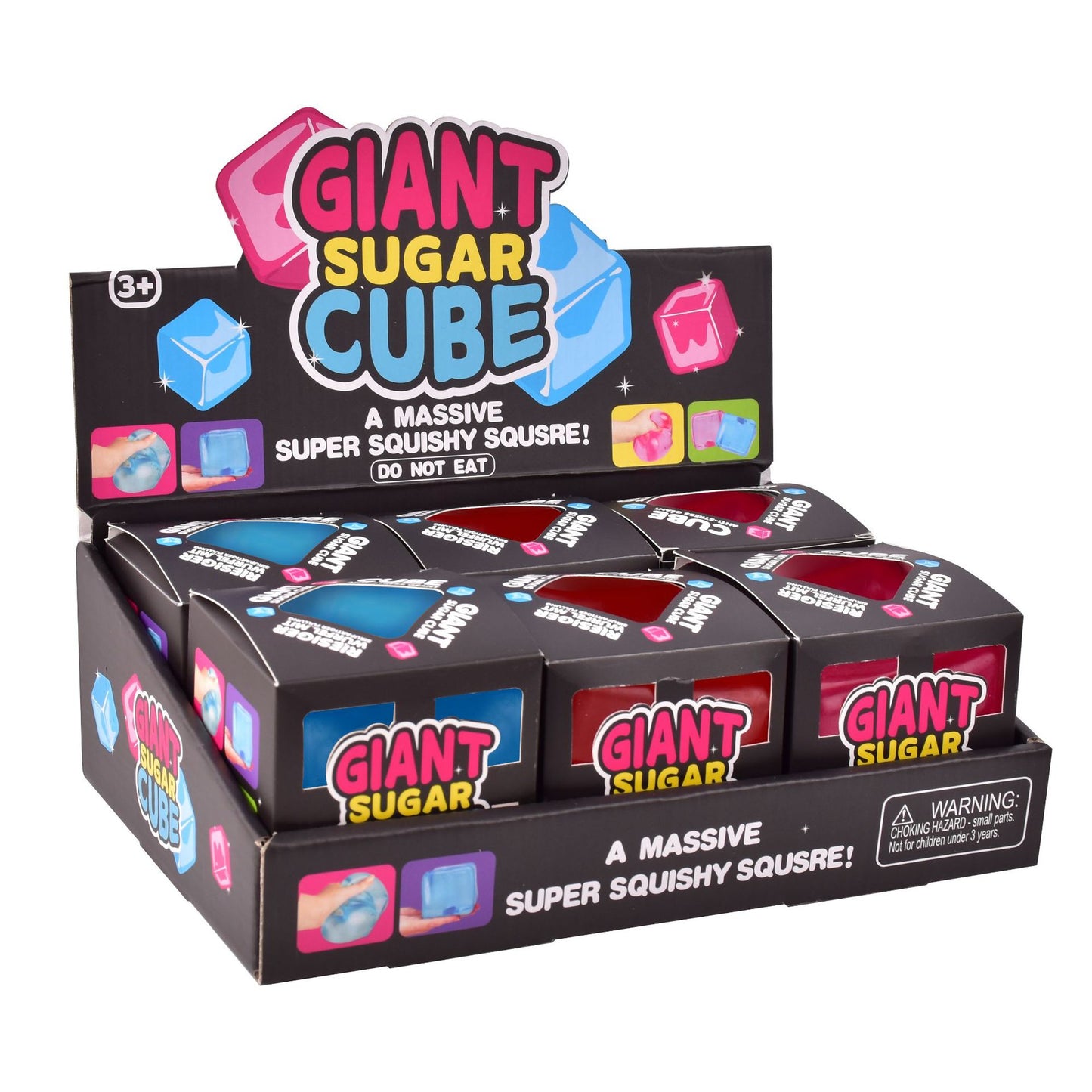 3.15in Ice Cube Squishy Slow Rising Stress Toy