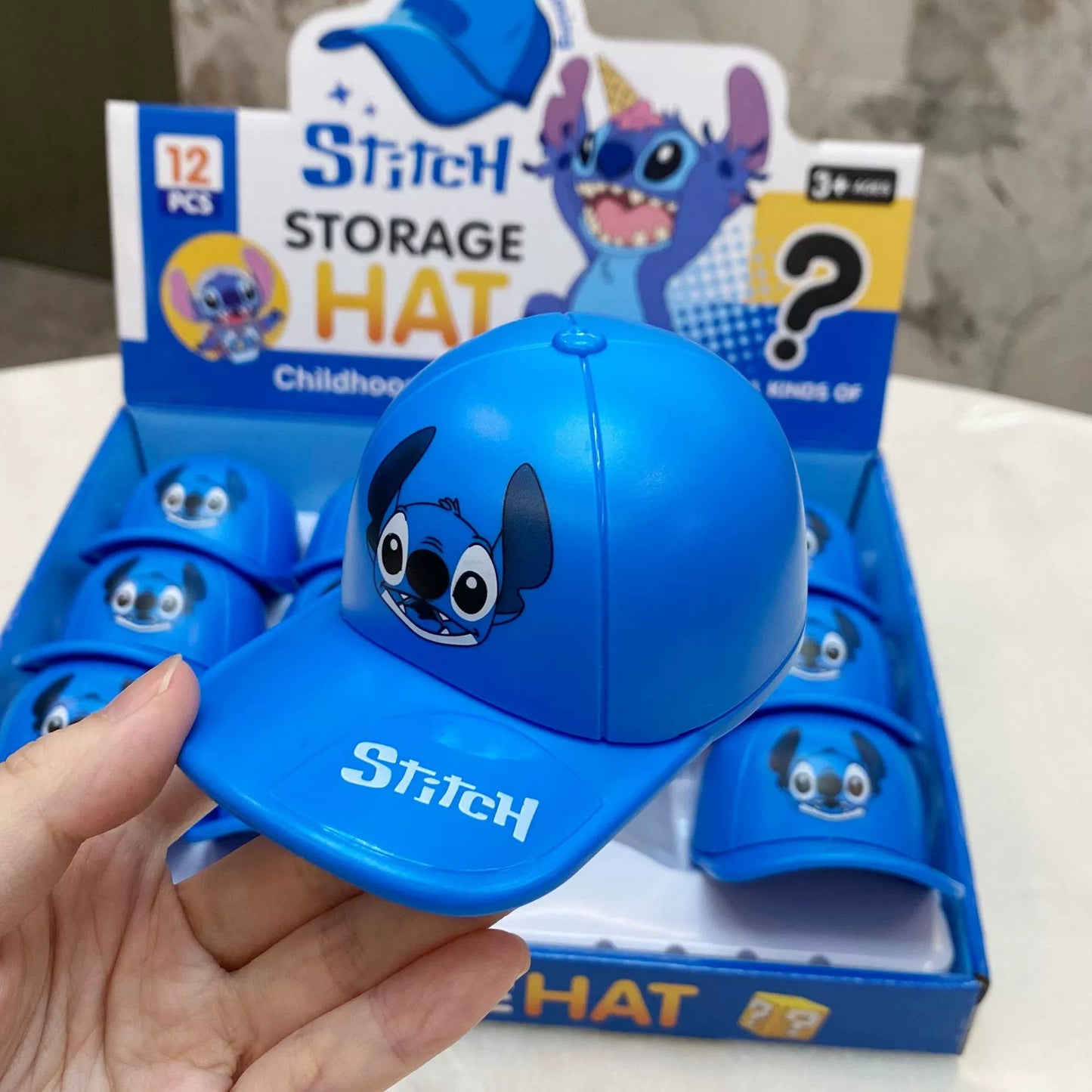 Storage Hat Blind Box Capsule Cartoon Figures Trendy Collectible Keychain Toys