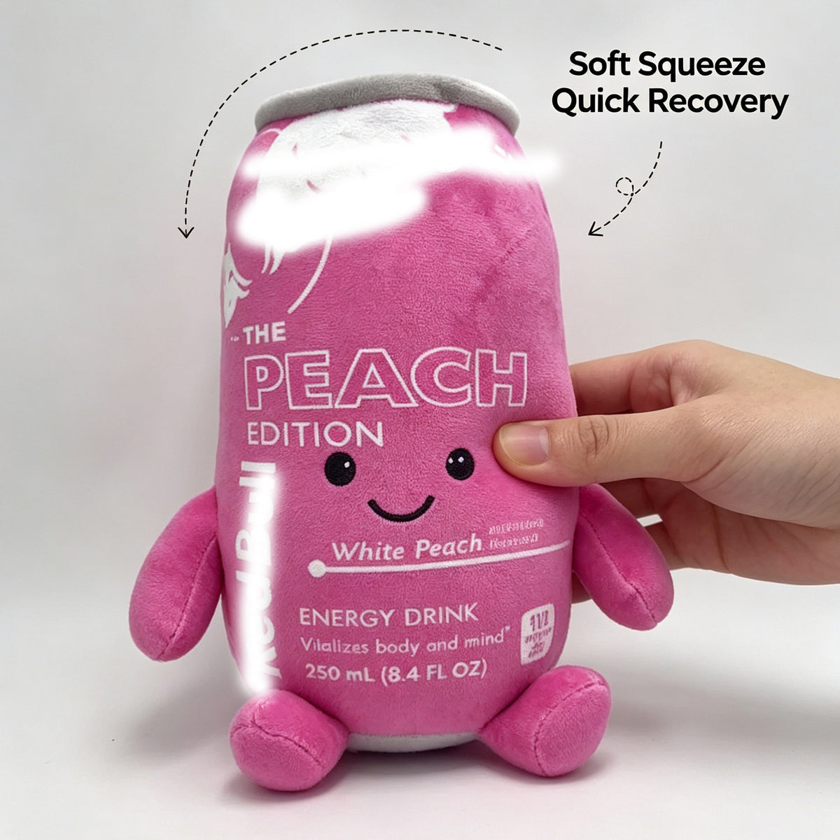 Cute Energy Drink Can Plush Toys & Keychains – Smiling Stuffed Dolls, Bag Charms & Fun Gifts