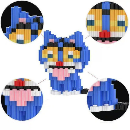 K-Pop Demon Hunters Mini Building Blocks Set, Small Particle Assembly Toy