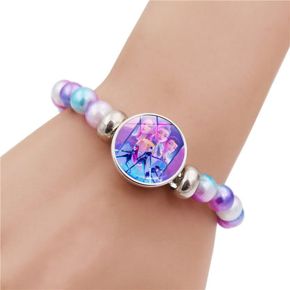 K-POP Demon Hunters Beaded Bracelet Colorful Friendship Jewelry Gift for Boys & Girls Trendy Fan Accessory