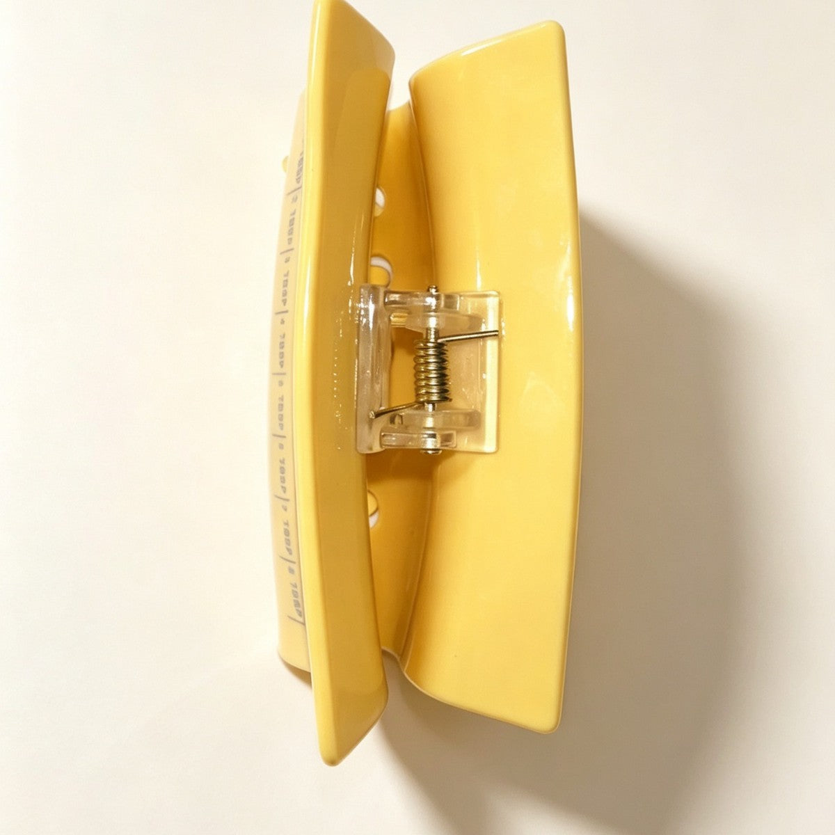 Butter Hair Claw Clip Fun Food Inspired Acrylic Hair Clip Novelty Hair Accessory for Women & Girls