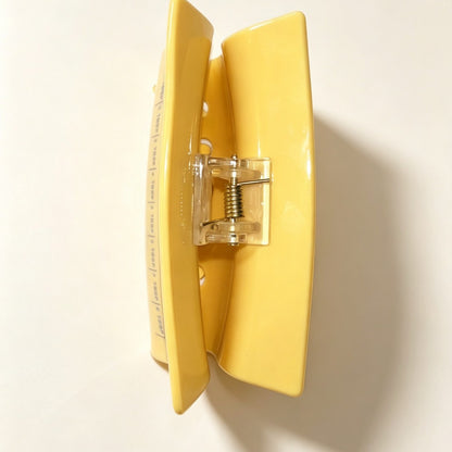 Butter Hair Claw Clip Fun Food Inspired Acrylic Hair Clip Novelty Hair Accessory for Women & Girls