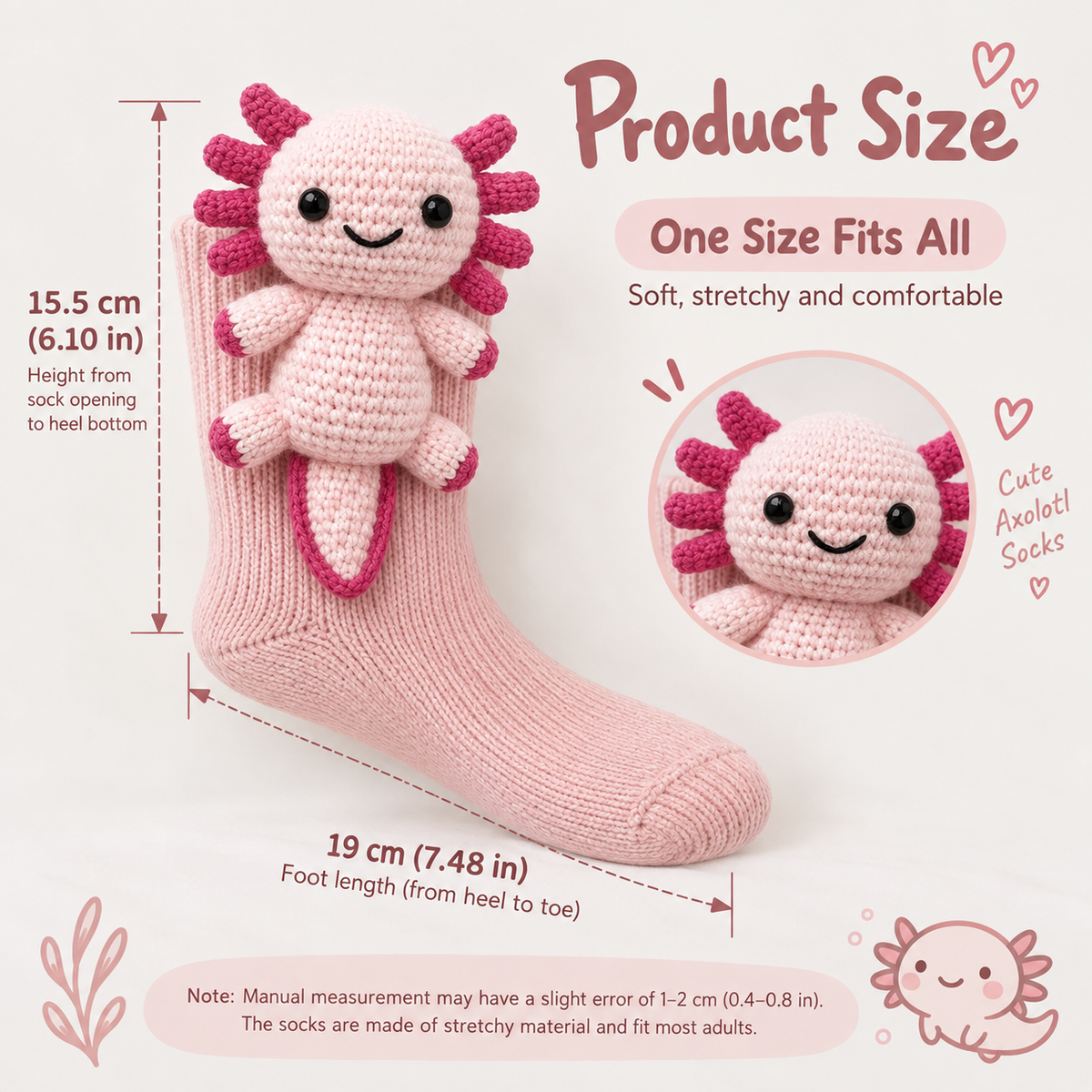 3D Animal Character Knit Crew Socks – Funny Cozy Socks for Everyday Lounging & Gifts