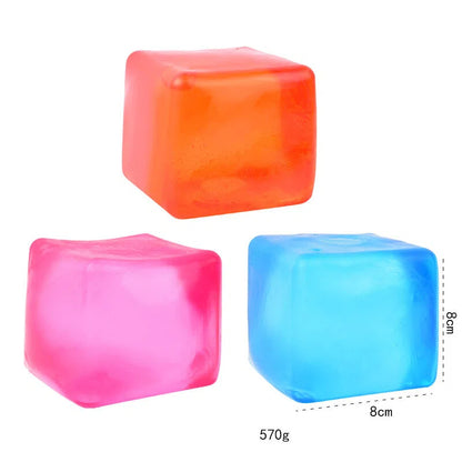 3.15in Ice Cube Squishy Slow Rising Stress Toy