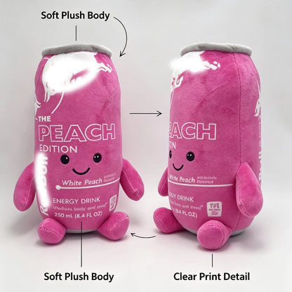 Cute Energy Drink Can Plush Toys & Keychains – Smiling Stuffed Dolls, Bag Charms & Fun Gifts