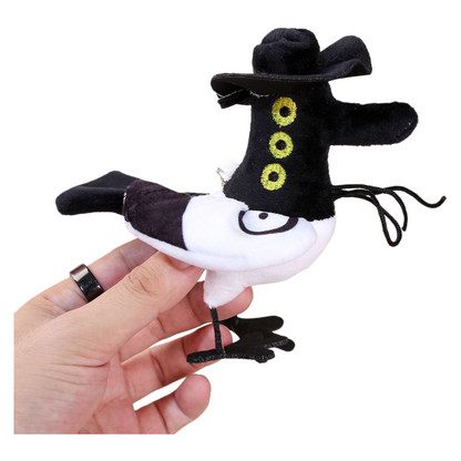 K-Pop Demon Hunters Tiger & Bird Plush Keychain Backpack Charm Stuffed Toy Accessory
