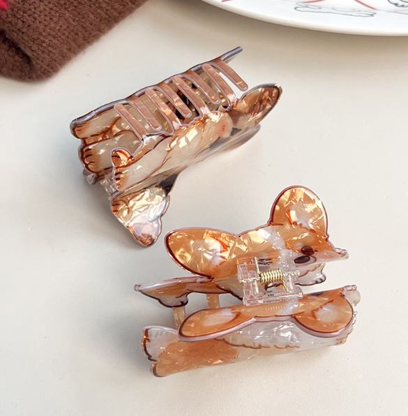 Cute Animal Hair Claw Clips – Cat & Dog Hair Accessories for Women & Girls, Novelty Gift