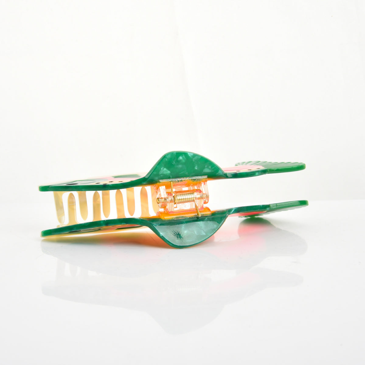 Acetate Hair Claw Clips – Christmas Wreath, Santa Hat, Holiday Truck & Colorful Fish Styles, Everyday Hair Accessories & Gifts