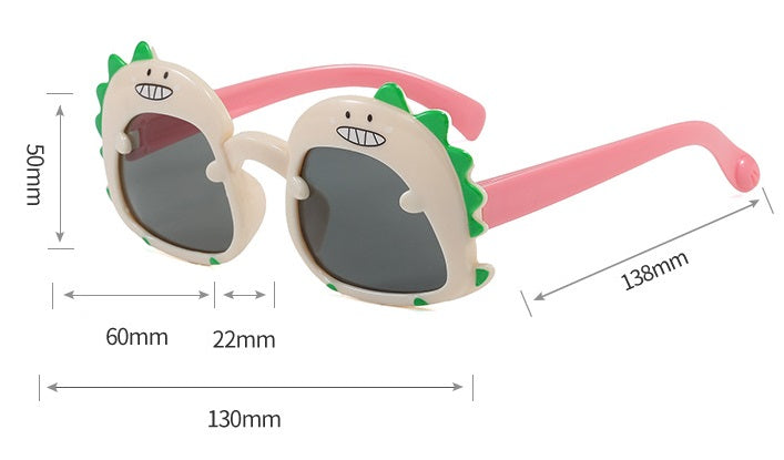 Spring & Summer Kids Sunglasses UV Protection Dino Shades
