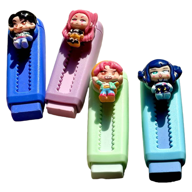 K-POP Demon Hunter Cartoon Slide Eraser Dust-Free School Stationery for Kids & Students