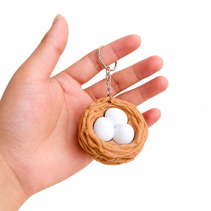 Cute Mini Clicker Fidget Keychains – 3D Printed Stress Relief Toys