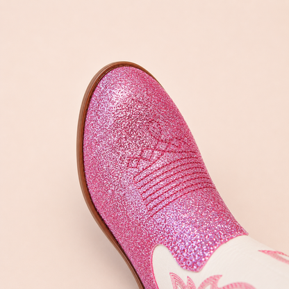 Girls Western Cowboy Boots – Glitter & Embroidered Styles