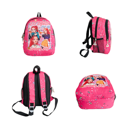 K-Pop Demon Hunters Cartoon Backpack Cute Kindergarten School Bag for Boys & Girls
