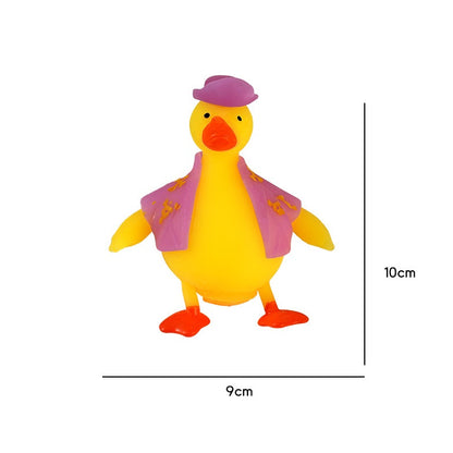 Dress-Up Duck Squishy Stress Relief Toy Box Set – 12pcs Removable Outfit Ducks