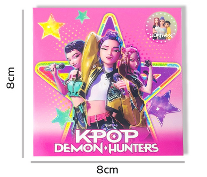 K-Pop Demon Hunters Cartoon Stickers Box Set, Creative Kids Stickers for Journals and DIY Crafts
