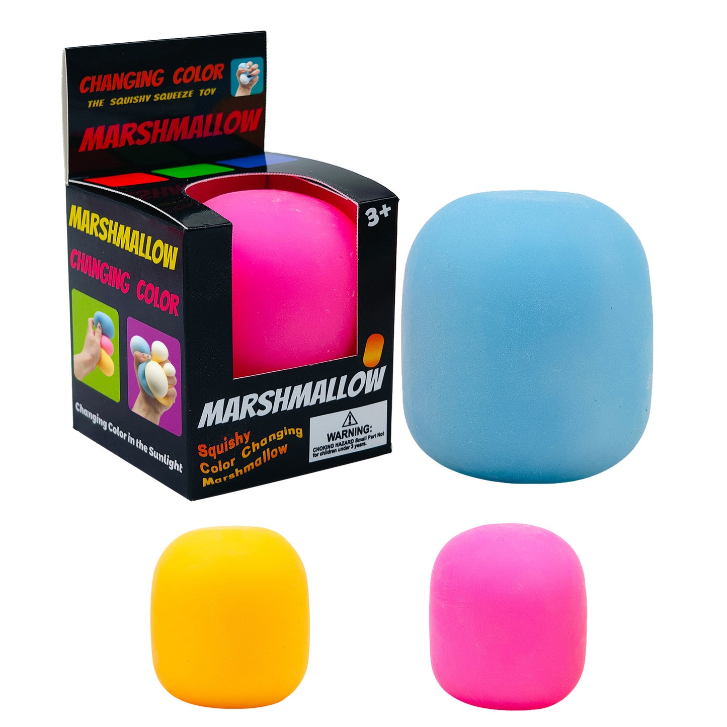 Sunlight Color Changing Soft Dough Squishy Fidget Toy