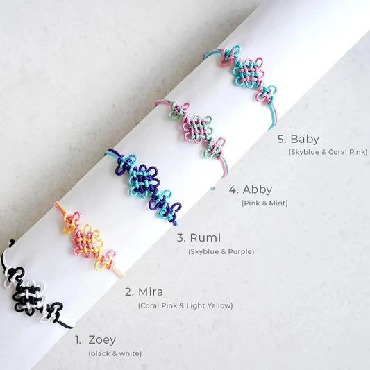KPop Demon Hunters Trendy Bracelet Chinese Knot Woven Friendship Bracelet