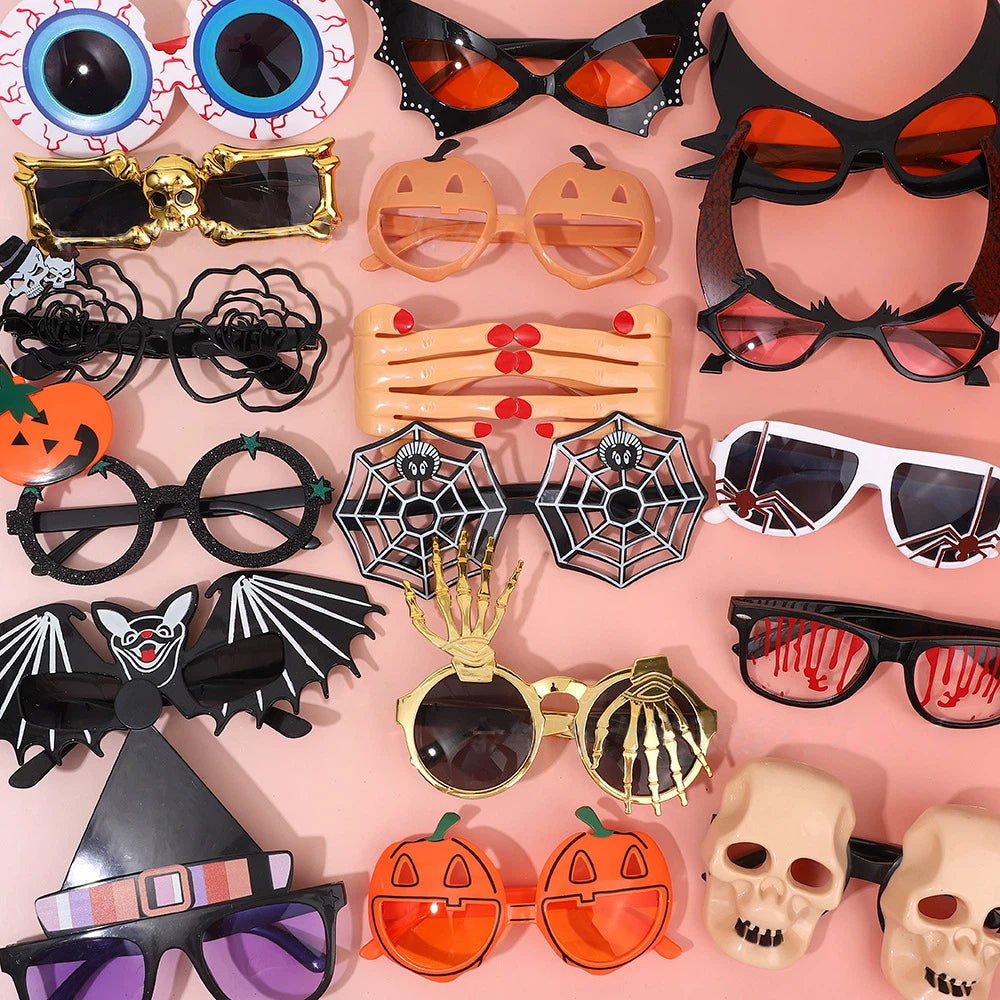 Halloween Party Glasses for Kids & Adults Funny Costume Sunglasses Photo Booth Props