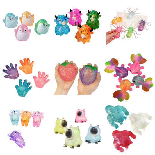 Super Soft Squishy Sensory Stress Relief Squeeze Fidget Taffy Texture Toy