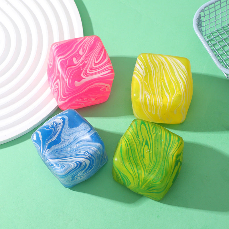 Marble Ice Cube Squishy Slow Rising Stress Relief Fidget Toy