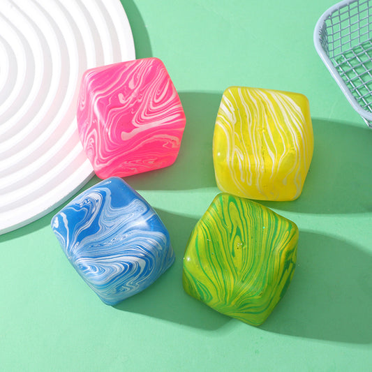 Marble Ice Cube Squishy Slow Rising Stress Relief Fidget Toy